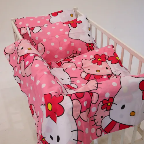 Комплект постельного белья Ranforce Elite BABY 17-0864 Hello Kitty Pink - 1