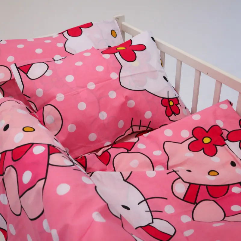 Комплект постельного белья Ranforce Elite BABY 17-0864 Hello Kitty Pink Фото - 8