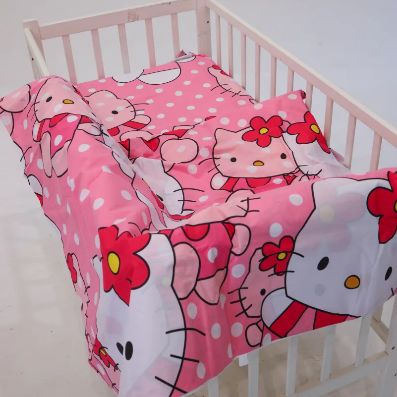 Комплект постельного белья Ranforce Elite BABY 17-0864 Hello Kitty Pink Фото - 7