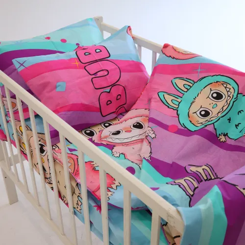 Комплект постельного белья Бязь LITTLE KIDS 17-0882 Sweet Labubu