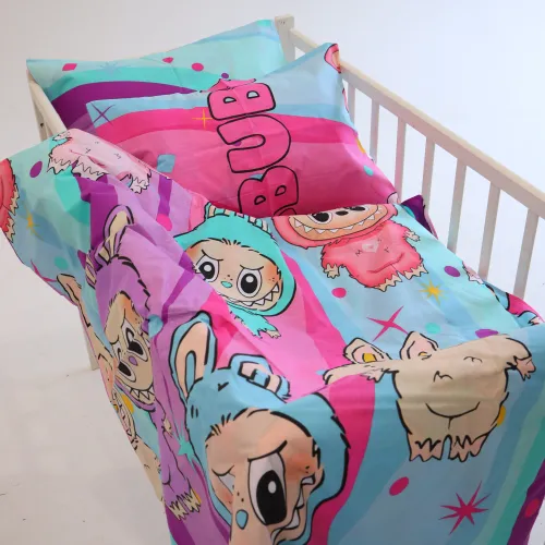 Комплект постельного белья Бязь BABY 17-0882 Sweet Labubu - 1