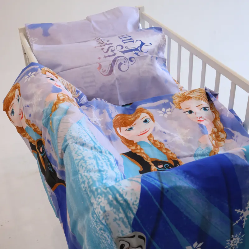 Комплект постельного белья  Бязь BABY 17-0893 Frozen Elsa & Anna