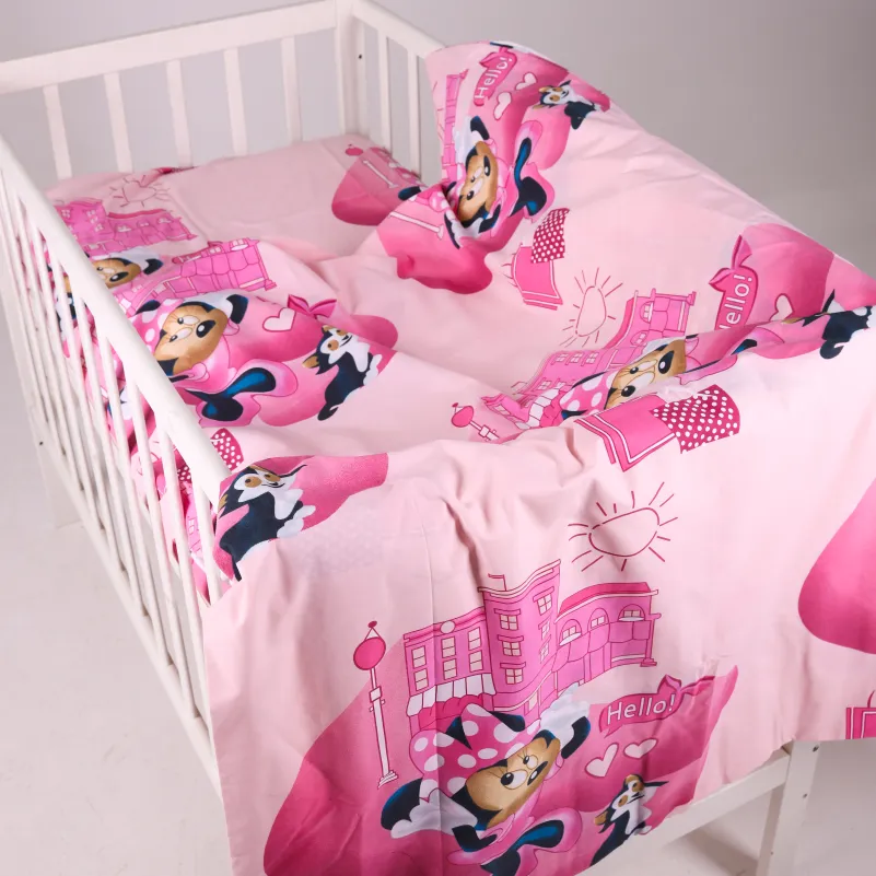 Комплект постельного белья Бязь BABY 17-0703 Hello Minnie Фото - 8