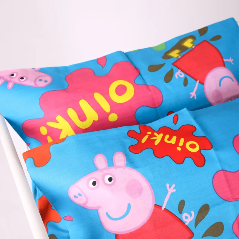 Комплект постельного белья Бязь LITTLE KIDS 17-0507 Peppa - 4