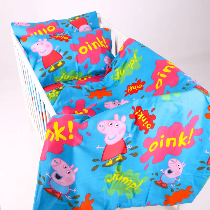 Комплект постельного белья Бязь LITTLE KIDS 17-0507 Peppa