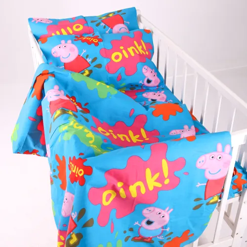 Комплект постельного белья Бязь BABY 17-0507 Peppa - 1