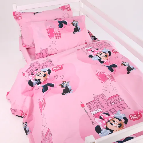 Комплект постельного белья Ranforce Elite JUNIOR 17-0703 Hello Minnie