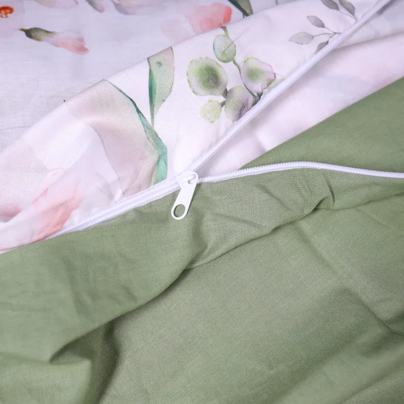 Пододеяльник Поплин 00-9 "Birds and Flowers" - 4