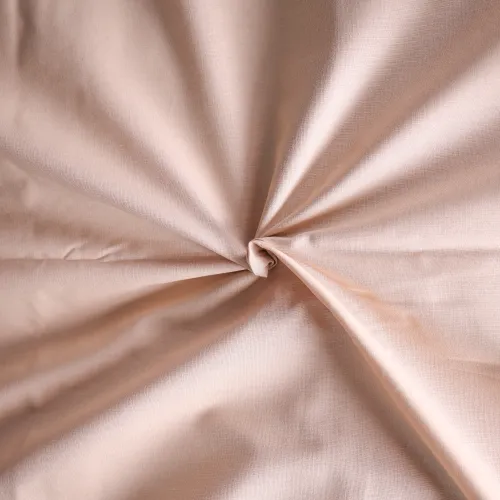 Простирадло на гумці Поплін 00-2 "Beige Flowers" - висота 25 см (дитячі 10 см) - 2