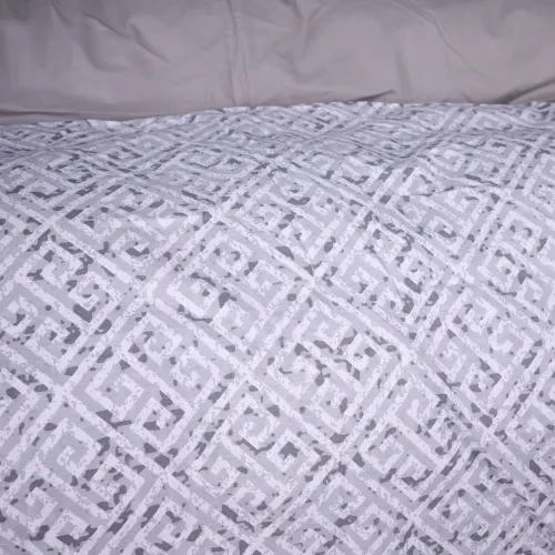 Пододеяльник Поплин 00-6 "Geometry Grey" - 2