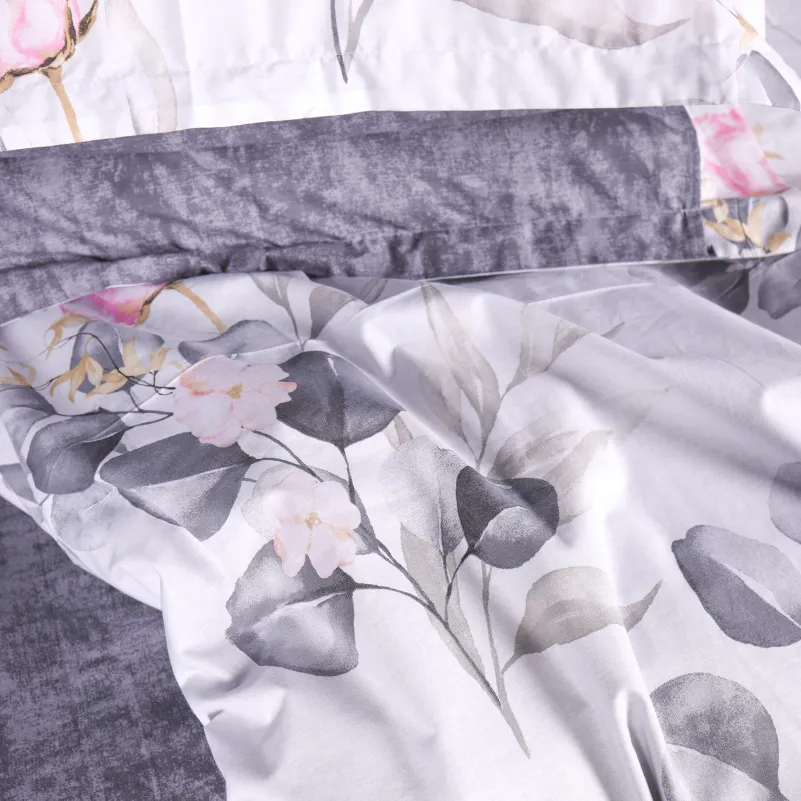 Наволочка Поплин 00-7 "Pink Flowers" - 7