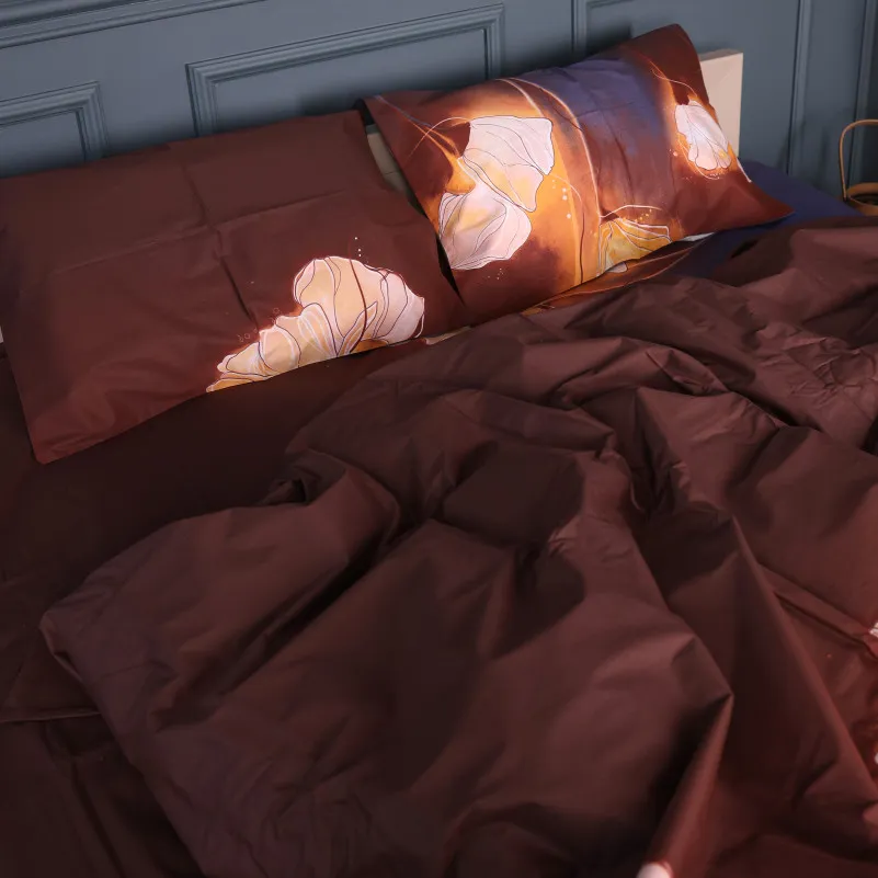 Комплект постельного белья Сатин 22-1324 Adam - 4