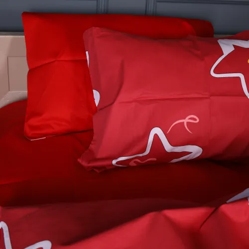 Комплект постільної білизни Сатин 22-1465 Scarlet Star - 4