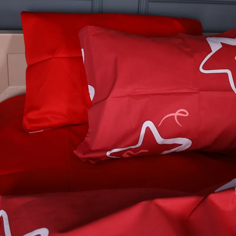 Наволочка Сатин 22-1465 Scarlet Star - 4