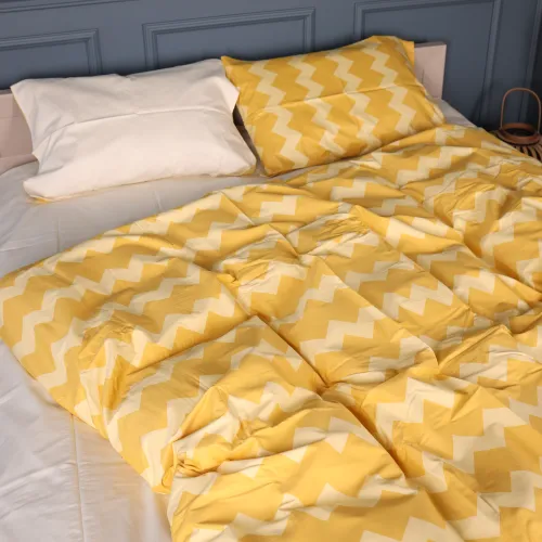 Простынь Сатин 22-1406 Yellow Waves - 2