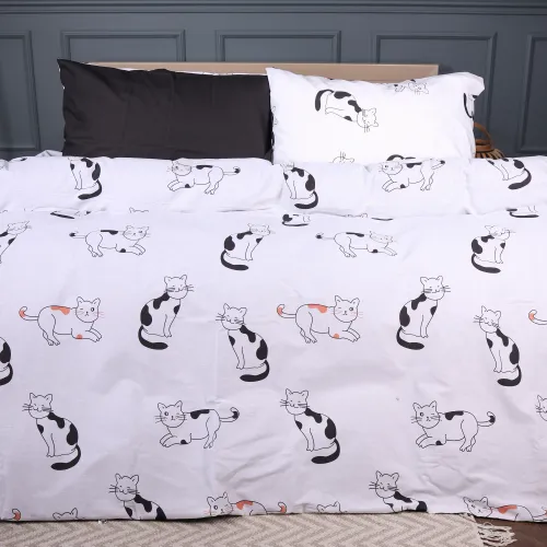 Наволочка Ranforce Elite 17-0936 Line Art Cats - 2