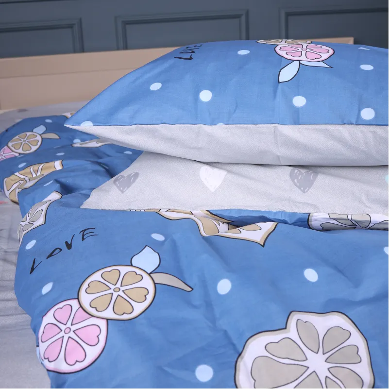 Пододеяльник Бязь 17-0470 Love lemon - 1