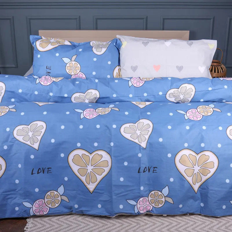 Пододеяльник MirSon Ranforce Elite 17-0470 Love lemon - 1