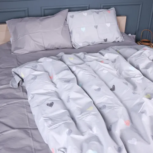 Простирадло Бязь 17-0782 Pastel Love Print - 2