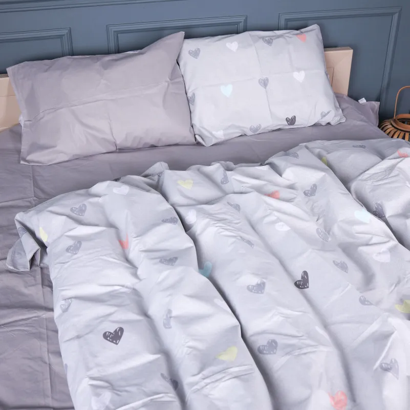 Простирадло Бязь 17-0782 Pastel Love Print - 3