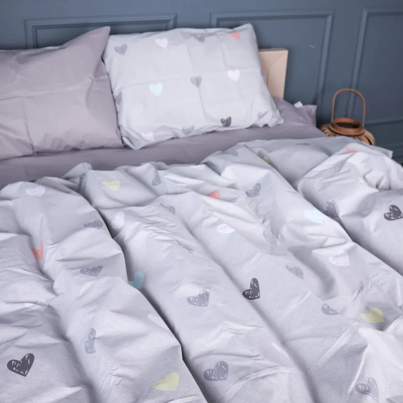 Підковдра Бязь 17-0782 Pastel Love Print - 3