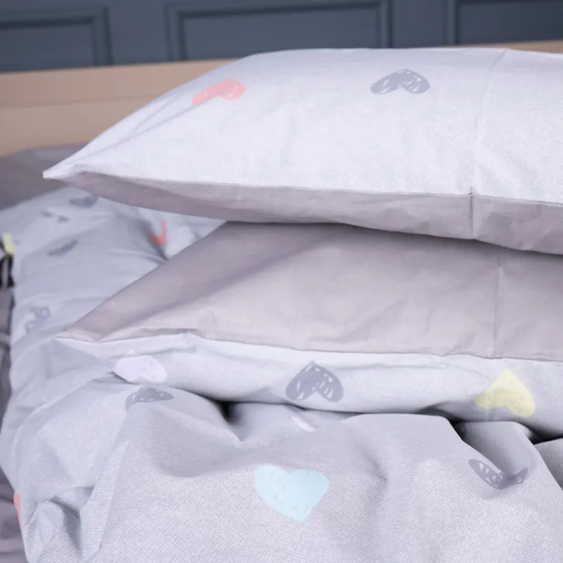 Простирадло Бязь 17-0782 Pastel Love Print - 2