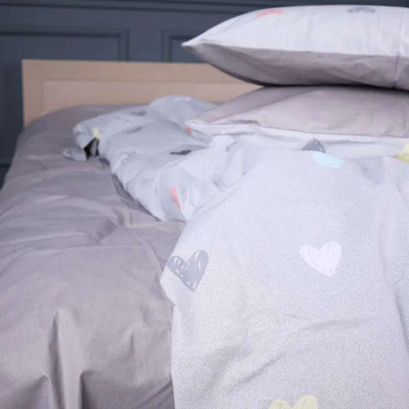 Простирадло Бязь 17-0782 Pastel Love Print