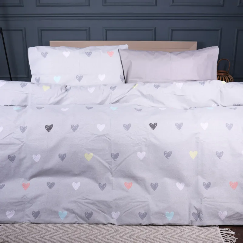 Підковдра Ranforce Elite 17-0782 Pastel Love Print - 1