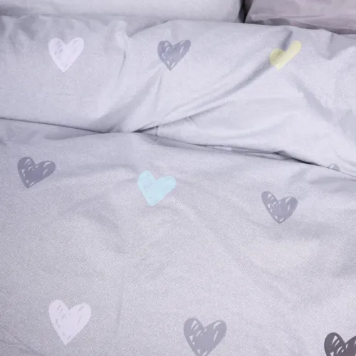 Пододеяльник Ranforce Elite 17-0782 Pastel Love Print