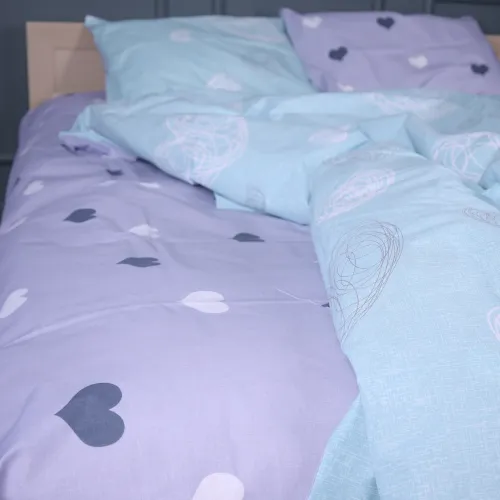 Простынь MirSon Ranforce Elite 17-0169 Deniz