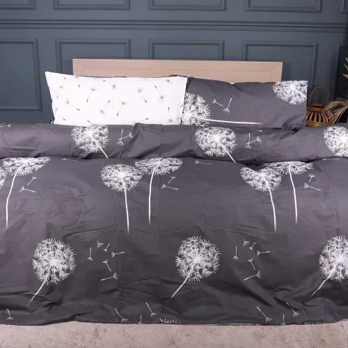 Комплект постельного белья Ranforce Elite 17-0943 Silver Dandelion