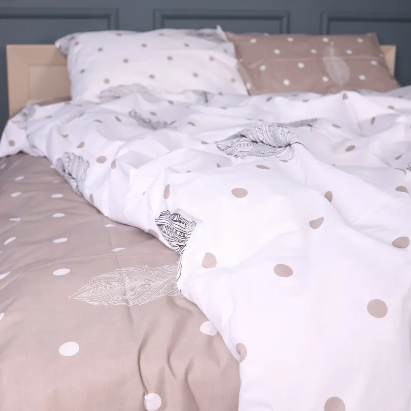 Комплект постельного белья Ranforce Elite 17-0941 Minimal Dots - 3