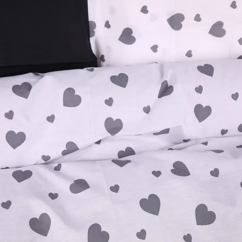 Пододеяльник Ranforce Elite 17-0669 Black and White Love