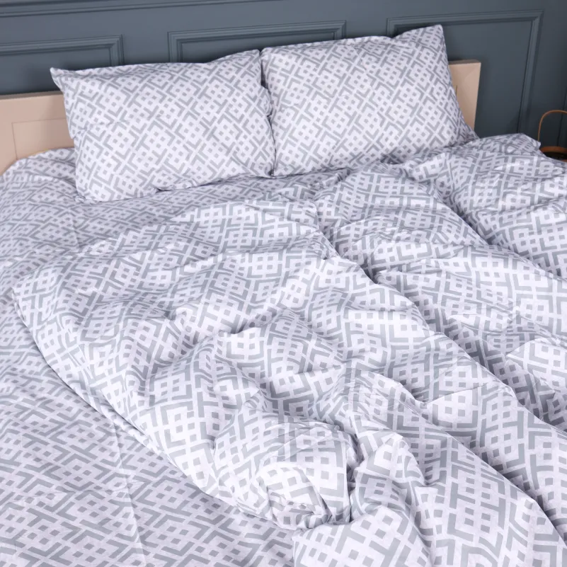 Пододеяльник Бязь 17-0947 Abstract Gray - 2
