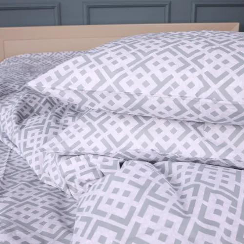 Наволочка Бязь 17-0947 Abstract Gray