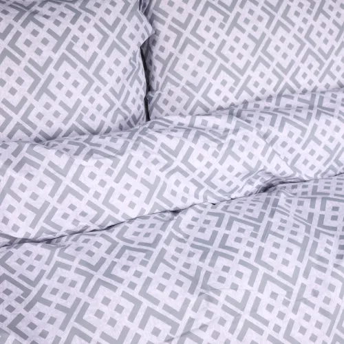 Пододеяльник Ranforce Elite 17-0947 Abstract Gray