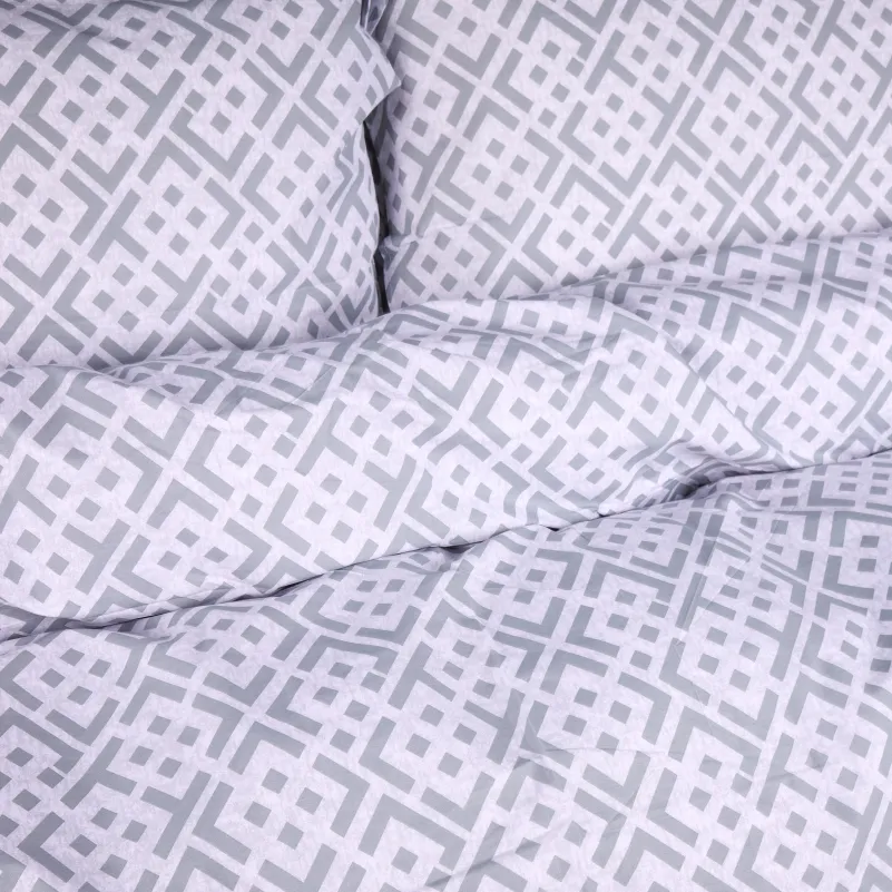 Пододеяльник Ranforce Elite 17-0947 Abstract Gray