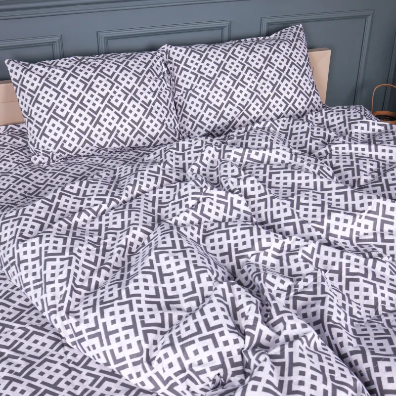 Наволочка Бязь 17-0950 Abstract Graphite - 5