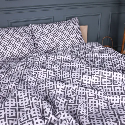 Пододеяльник Бязь 17-0950 Abstract Graphite - 2