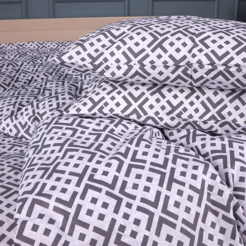 Пододеяльник Бязь 17-0950 Abstract Graphite - 5