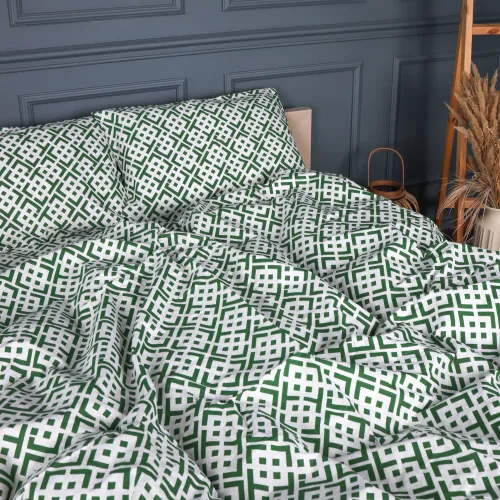 Пододеяльник Бязь 17-0951 Abstract Green - 2