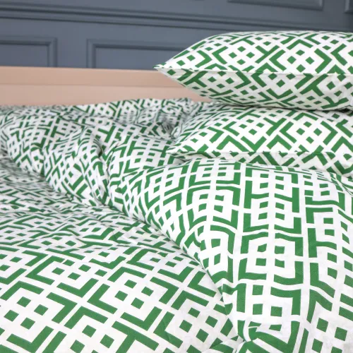 Простирадло Бязь 17-0951 Abstract Green - 2