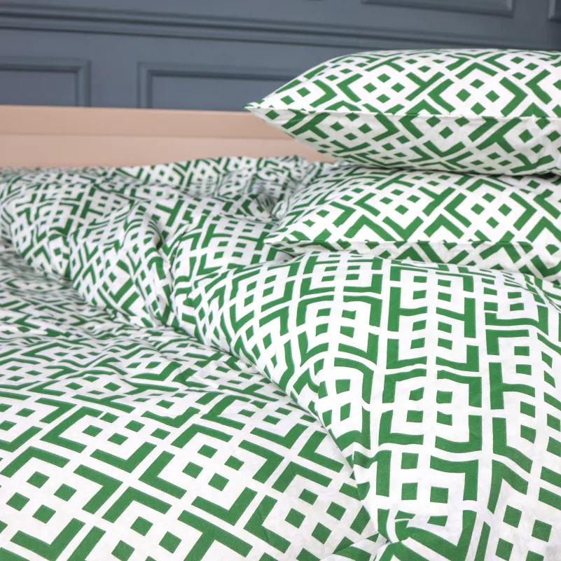 Наволочка Бязь 17-0951 Abstract Green - 4