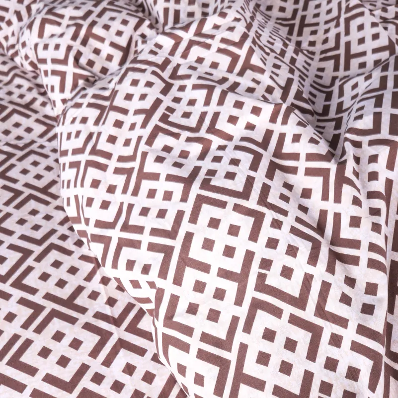 Пододеяльник Ranforce Elite 17-0949 Abstract Brown - 3