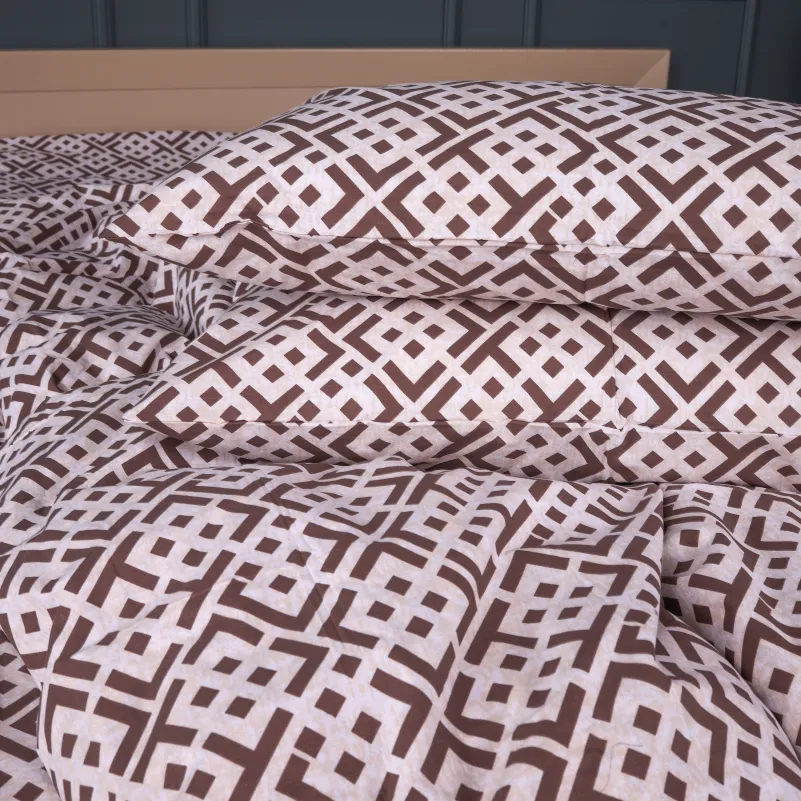 Наволочка Бязь 17-0949 Abstract Brown