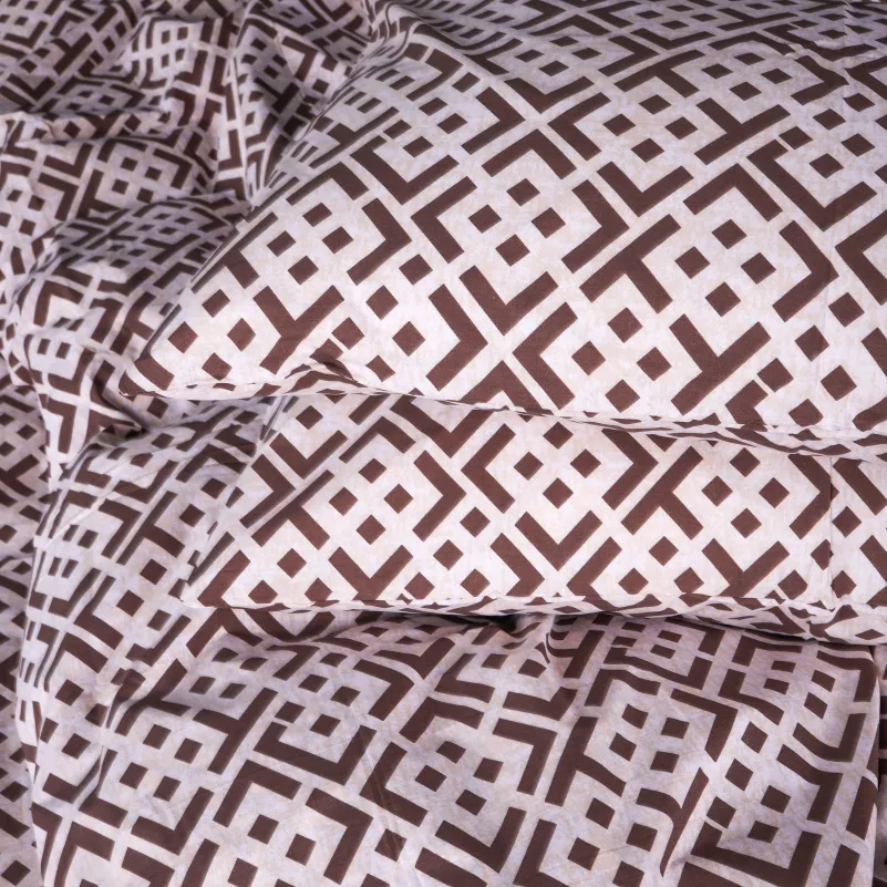 Пододеяльник Бязь 17-0949 Abstract Brown - 3