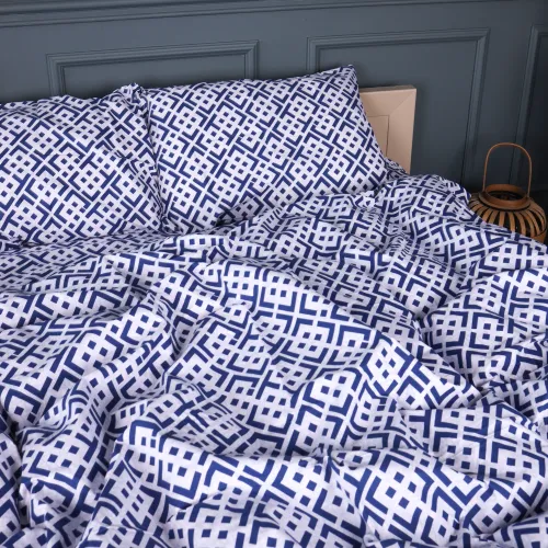 Пододеяльник Бязь 17-0946 Abstract Blue