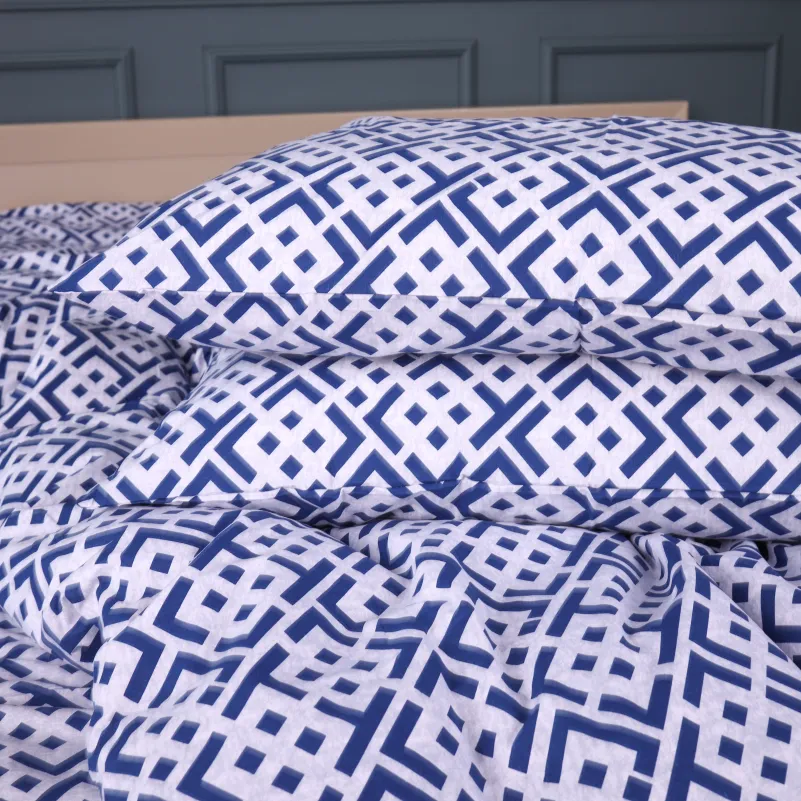 Наволочка Бязь 17-0946 Abstract Blue