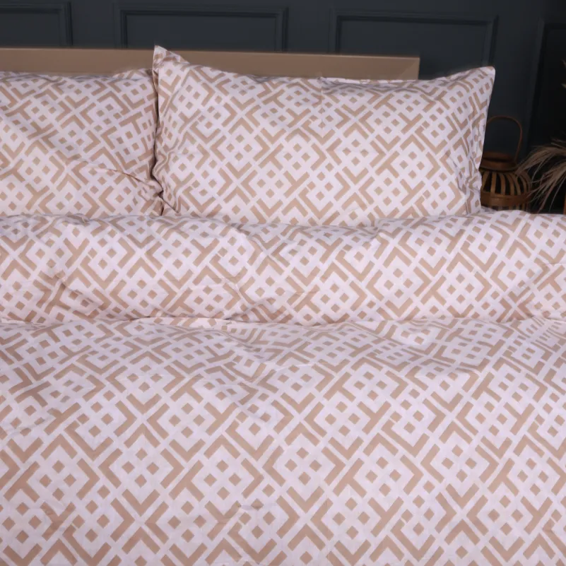 Пододеяльник Ranforce Elite 17-0948 Abstract Beige - 2