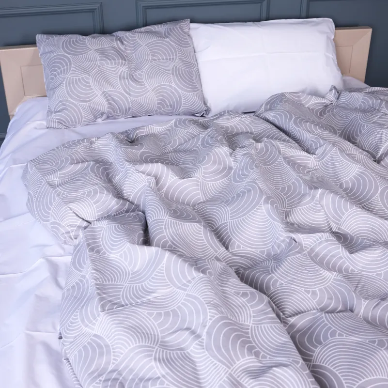 Комплект постільної білизни Бязь 17-0832 Ripple print